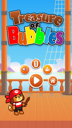 Android application Treasure of Bubbles screenshort