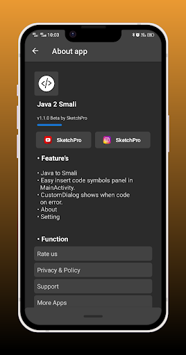 Java 2 Smali Screen 3
