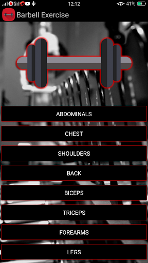 Barbell Exercise