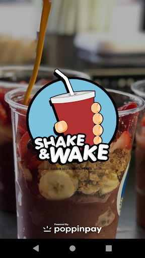 Android application Shake and Wake screenshort