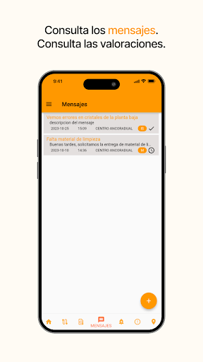 Android application Pulkro - Supervisores screenshort