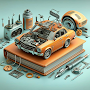 Auto Parts & Engines. Mechanic