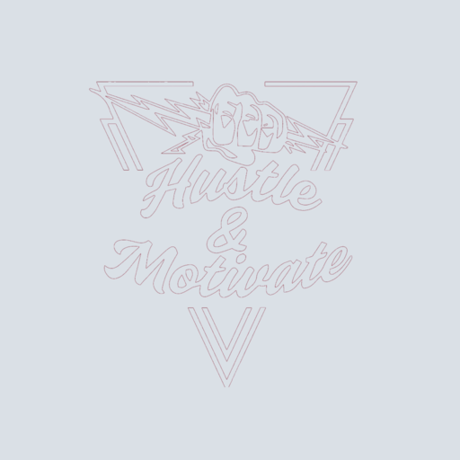 Hustle and Motivate logo
