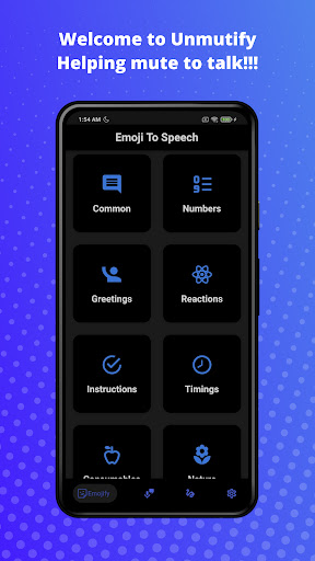 Android application Unmutify screenshort
