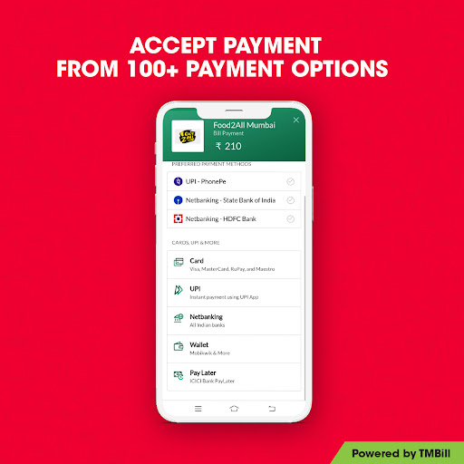 Android application Baithak Restaurant screenshort