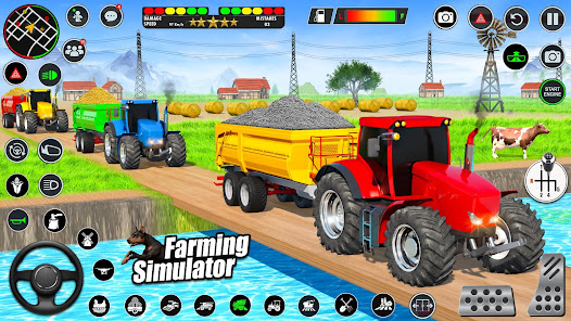 Captura 4 Real Tractor Driving Games android
