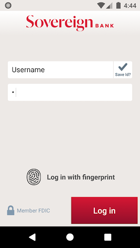 Sovereign Bank Business Screen 2
