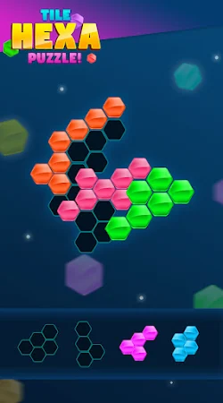 Game screenshot Tile Hexa Merge Block Puzzle mod apk