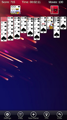 Spider Solitaire Pro - No Wifi - Screenshot 4