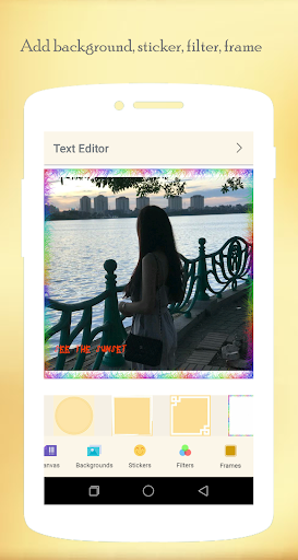Text on photo - Text editor