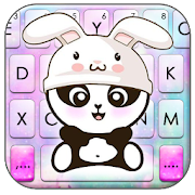 Rabbit Cute Panda Keyboard Theme