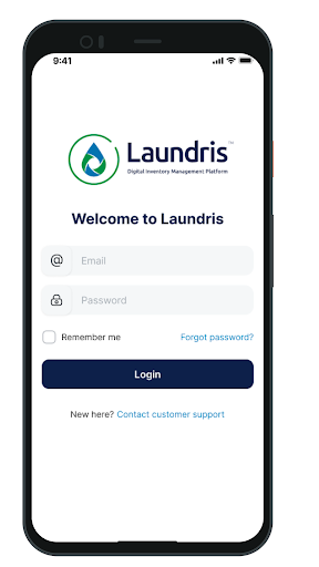 Laundris Management Screen 2