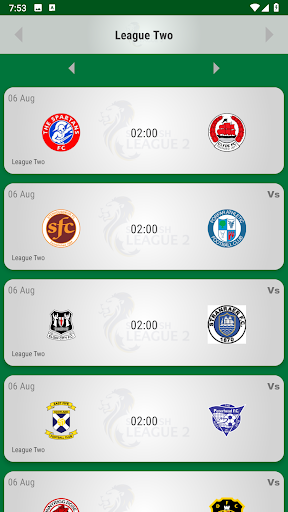 Hibernian FC Fan App Screen 3
