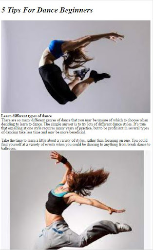 How to Dance Screen 3