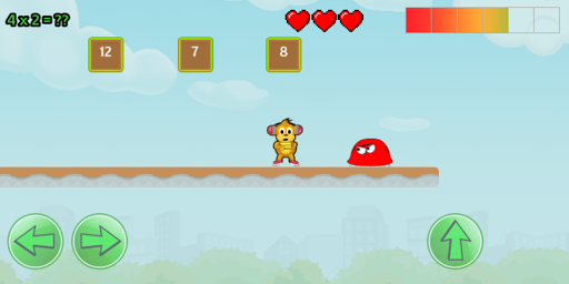 Android application Pilgu's Math Run Delüx screenshort