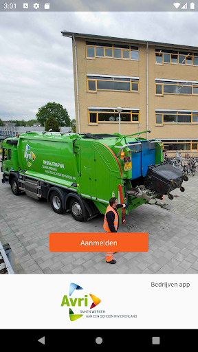 Android application Avri Bedrijven screenshort