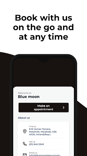 Blue Moon Beauty Salon Screenshot 1 - AppWisp.com