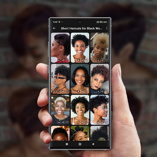 Short Haircuts for Black Women screenshot 1