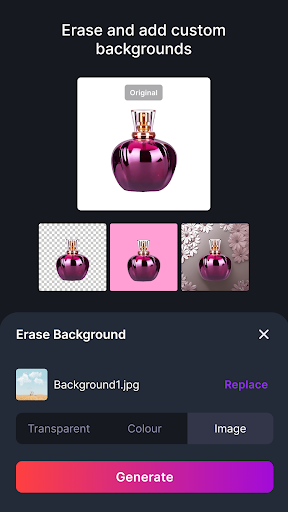 Erase.bg (Remove Background) Screen 2
