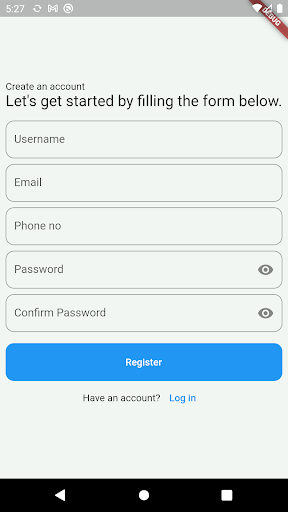 Android application Teamwork screenshort