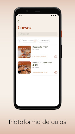 Android application Clã Reiki Time screenshort