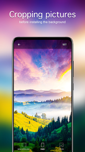 Screenshot of Nature Wallpapers PRO