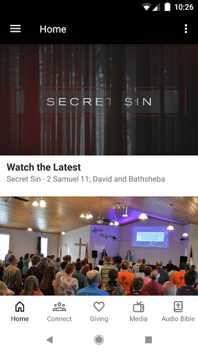 Android application Allegan Bible Church screenshort