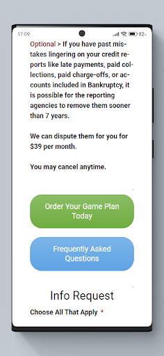 Credit Expert LLC Screen 3