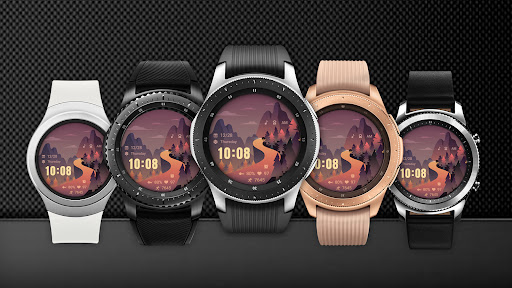 Android application Mountain Road For Wear OS screenshort