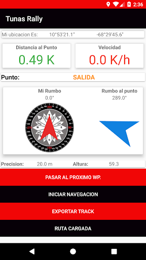 RallyCal Screen 3