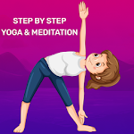 Cover Image of Herunterladen Step By Step Yoga - Meditation  APK