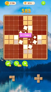 #1. Zen Block Puzzle - Wood Sudoku Puzzle Game (Android) By: Skargon