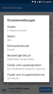 NokoPrint - Mobiles Drucken Screenshot