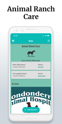 Android application Animal Ranch Care screenshort