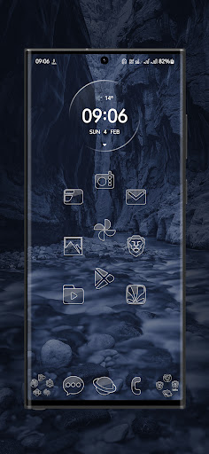 Glasstique Icon Pack Screen 2