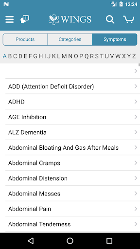 Wings Dispensary Screen 3