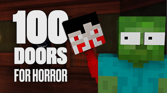 Mod 100 Doors for Horror MCPE