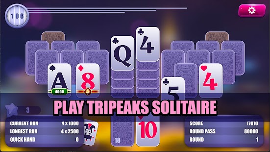 Solitaire Towers Tournaments Screenshot