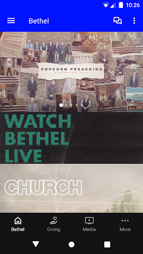 Android application Bethel: Baptist Church screenshort