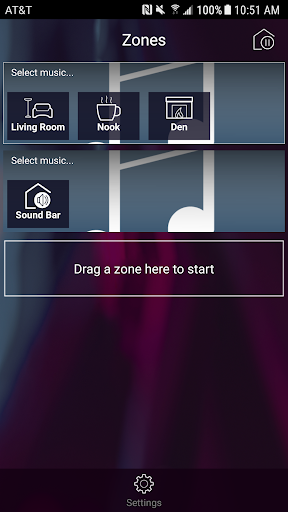 Android application Nuvo Player screenshort