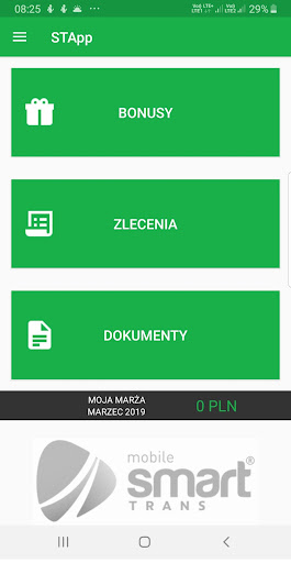 Android application SMART TRANS - Just like that! screenshort