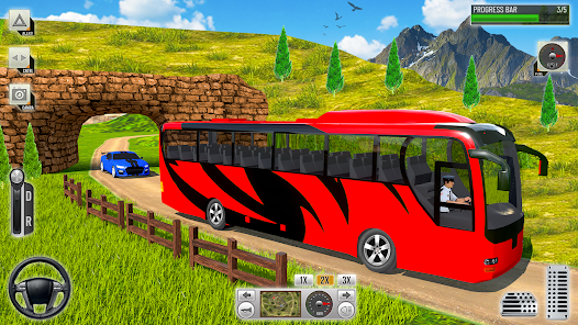 Play Bus Challenge a Free Online Driving Game at Gamestand