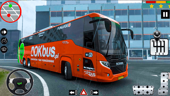 US Luxury Tourist City Bus 1