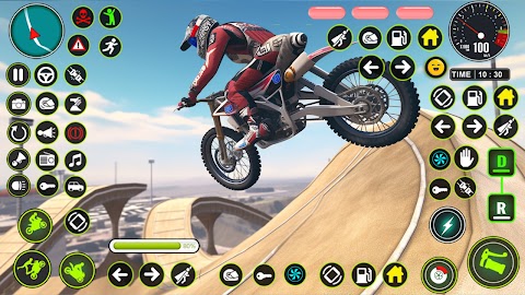 Mega Ramp Moto Stunt Bike Gameのおすすめ画像3