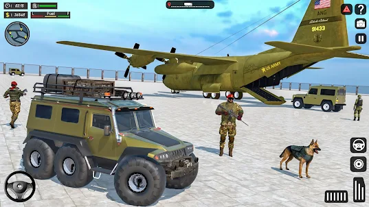 Army Cargo Truck Driving Games