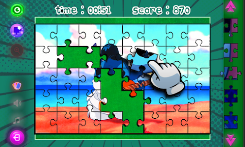 Blue Koala Jigsaw Puzzle