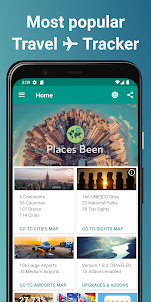 Places Been - Travel Tracker