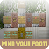 Map Mind Your Foot For MCPE icon