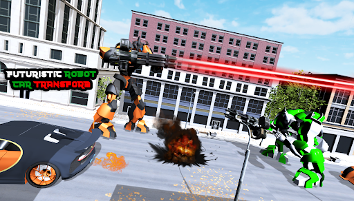 Super Car robot transform