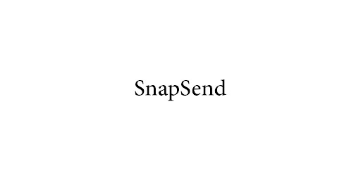 SnapSend Screen 2